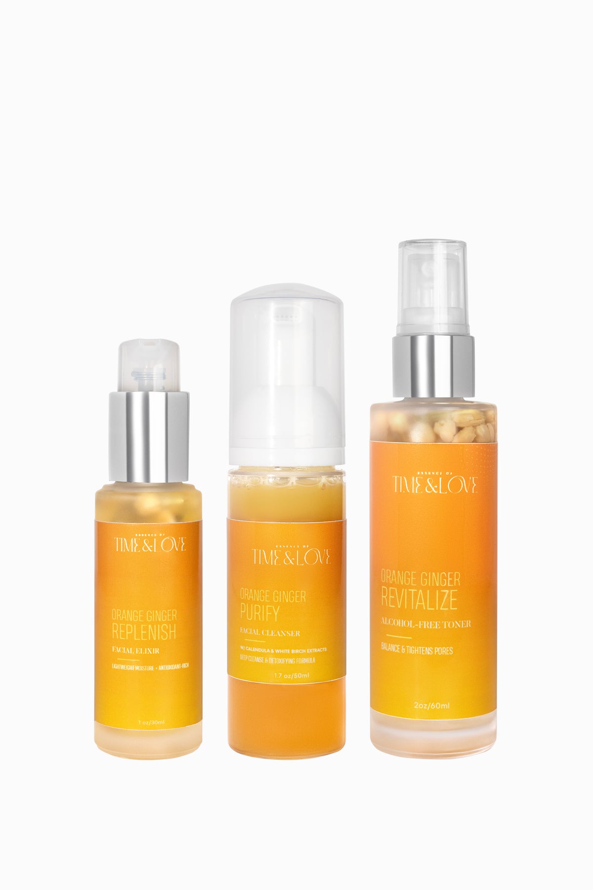 Orange Ginger Facial Glow Trio